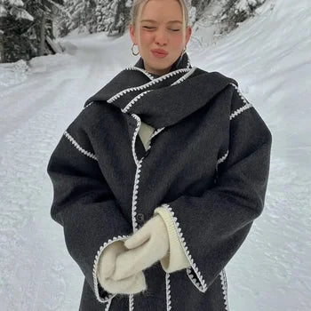 Elena | Abrigo + Bufanda