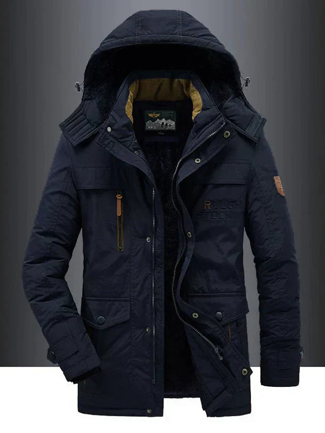 Bjorn - Abrigo de Invierno para Hombre de Forro Polar