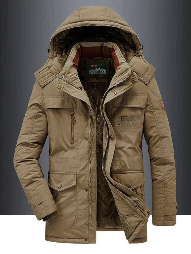 Bjorn - Abrigo de Invierno para Hombre de Forro Polar